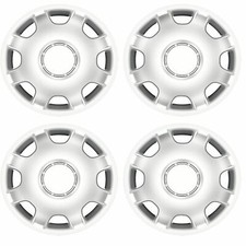 4x Silver 15" Inch Deep Dish Van Wheel Trims Hub Caps fits Mercedes Sprinter
