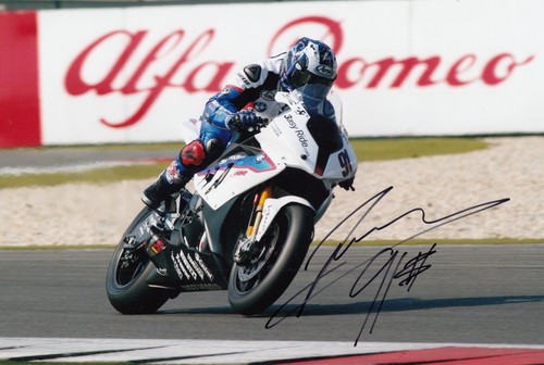 Leon haslam hand signed - leon,