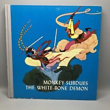 Monkey Subdues the White Bone Demon 1979 Kwang-jung Hardcover Vintage Book