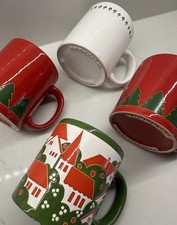 Waechtersbach Mugs 4 Mixed Lot