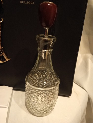 Beautiful small whisky decante - small,