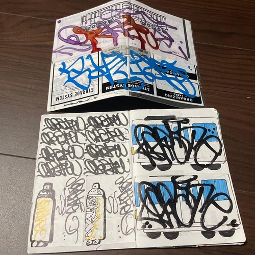 Graffiti sticker book - graffiti,