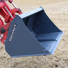 PROFORGE 1.3m (4ft3) Rehandling Bucket with Skidsteer Brackets - Heavy-Duty, ...