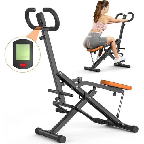 Squat machine with adjustable - squat,