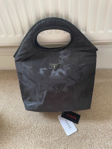Guess black tote insulated - guess,