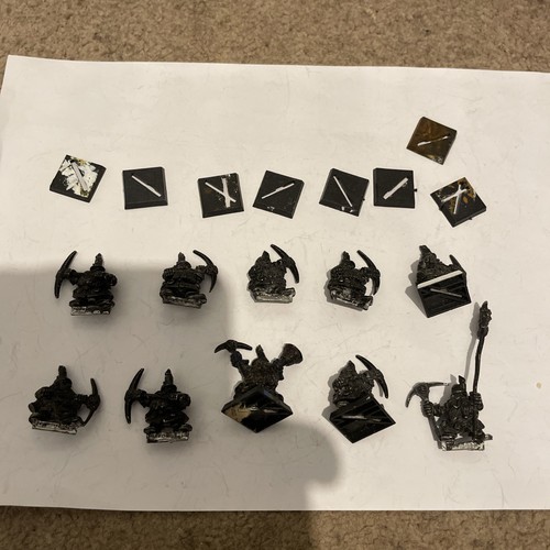 Vintage warhammer metal dwarf - vintage,