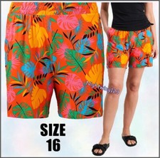 TU Size 16 Shorts Bright Palm