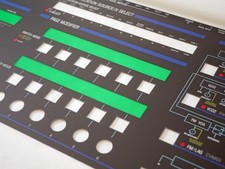 Oberheim Xpander - Brand New Front Panel Overlay (Sweet Discrete)