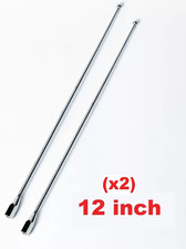 12" 2-pack Stainless Steel
