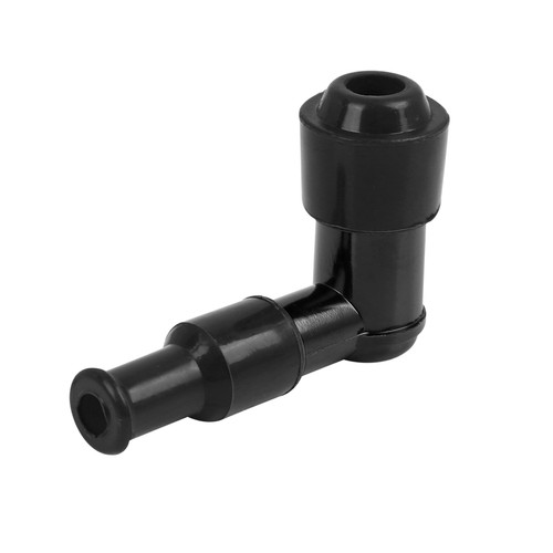 Spark plug cap degree - plug, black