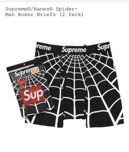 Supreme hanes spider - hanes, spider-man