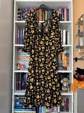 Lioness Black Floral Dress