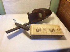 Antique The Perfect Scope Underwood Stereoview 27cards 1895/96 12.75 Inch Long.