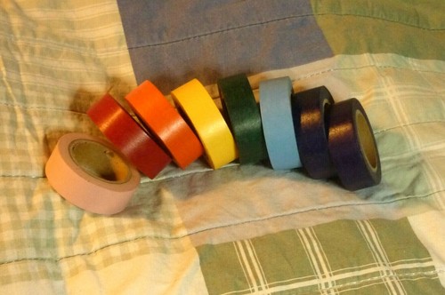 Washi tape vivid colours - tape,