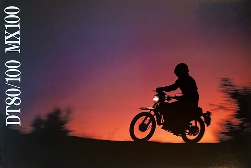 1983 yamaha dt80 dt100 mx100 - yamaha,