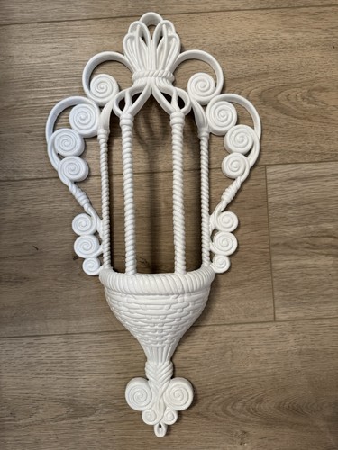 Vintage burwood white faux - vintage,