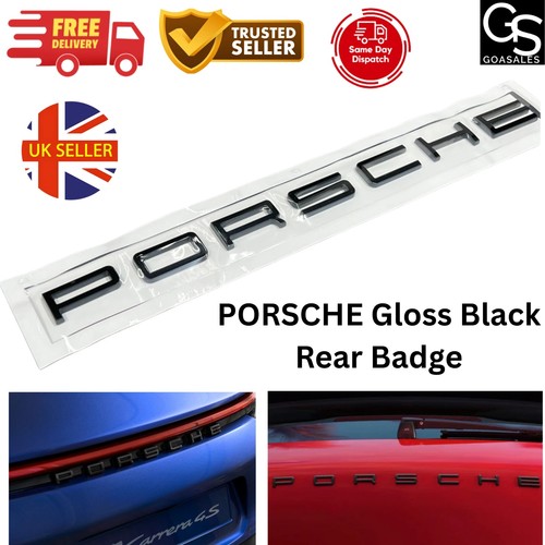 Porsche gloss black - porsche,