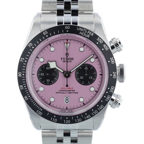 Tudor black bay chrono 79360n - black,