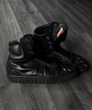 Phillip Plein leather high
