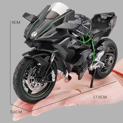 Diecast motorbike toy - diecast,