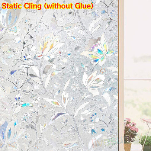White rainbow frosted - rainbow,