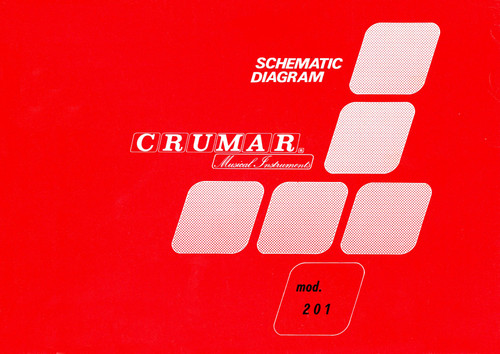 Crumar 201 organ service - 201,