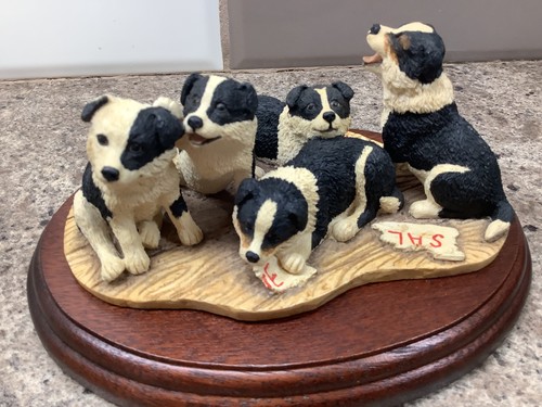 Border fine arts collie pups - arts,