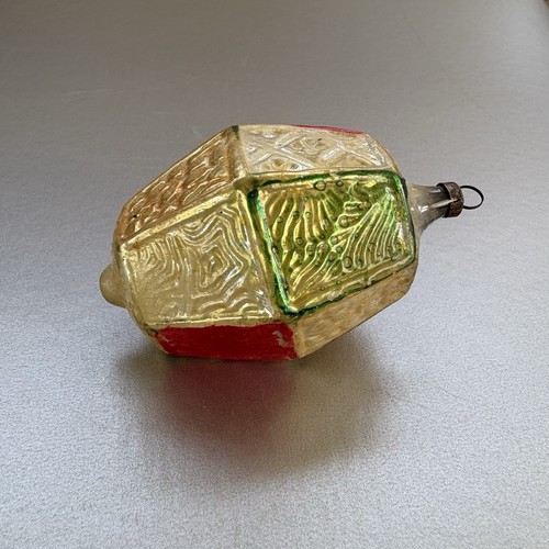 Vintage mercury glass sided - vintage,