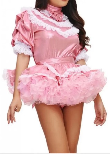 Sissy maid girl - maid, pink