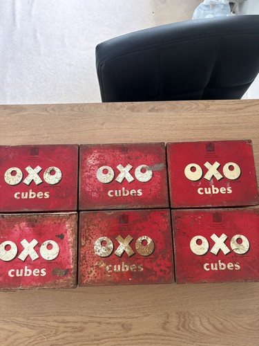 Set vintage oxo cubes - set,