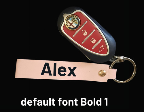 Personalised faux leather - personalised,