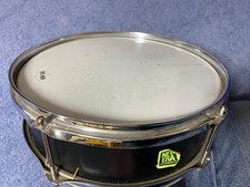 Snare Drum By New Era With Four Drumsticks. 12 Inch Diameter .