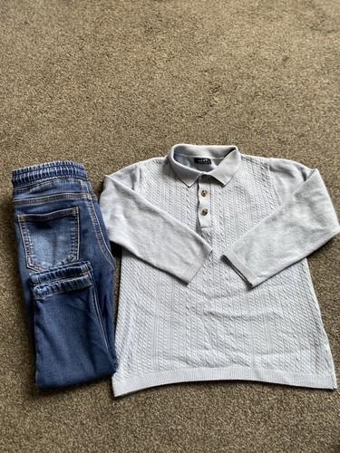 Boys next jumper and jeans - boys,