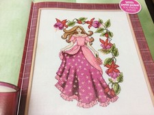 Fuchsia Lady Cross Stitch