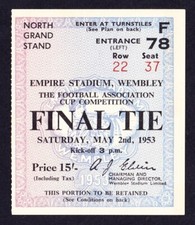 1953 cup final blackpool v - cup,