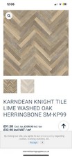 Genuine Karndean Sm Kp99 Lvt Flooring Herringbone