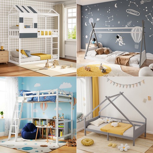 Kids house bed frame single - kids,