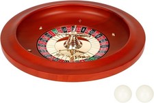 Wooden Roulette Wheel, 11 Inch