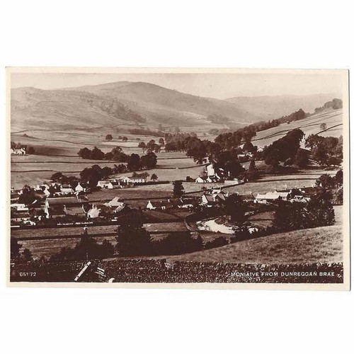Moniaive from dunreggan brae - moniaive,