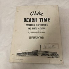 Bally - Beach Time - Pin  Ball
