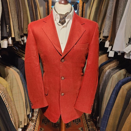 Vintage mens 40r red summer - vintage,
