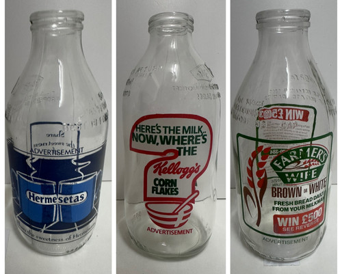 Unigate pint glass milk - 1,