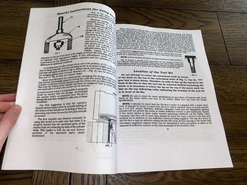 777 boring bar instructions - boring, &