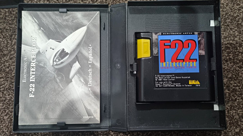 Sega mega drive f 22 - mega,