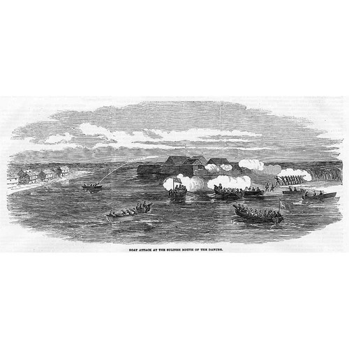 Crimean war boat attack the - war, at
