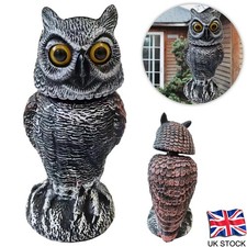 Bird Deterrent Scare Owl with