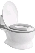 Kids Toddler Potty Trainig Seat Non-Slip Soft PU Seat & Wipe Storage, Backet