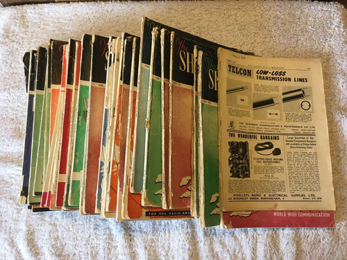 Vintage short wave magazines - vintage,
