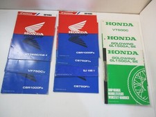 HONDA CBR1000 750 GOLDWING VF GENUINE SERVICE SHOP MANUAL ADDENDUM X 10 JOBLOT
