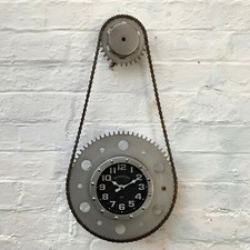 Bike Chain Clock Industrial
